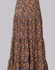 Roselle Floral Gathered Skirt