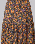 Roselle Floral Gathered Skirt