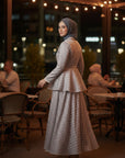 Layered Grace Peplum Jacket