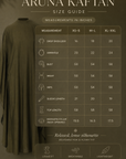 Aruna Blend Linen Blend Kaftan
