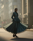 Layered Grace Flare Skirt