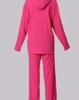 Cozy Beauty Pleats Hoodie Set