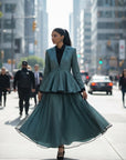 Layered Grace Flare Skirt