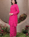 Khadijah Embroidery Lace Kurung Modern