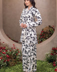 Floral Off White