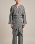 Modern Cotton Linen Stripe Raya Set