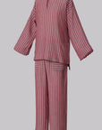 Modern Cotton Linen Stripe Raya Set