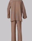Modern Cotton Linen Stripe Raya Set