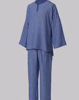 Modern Cotton Linen Stripe Raya Set