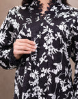 Floral Black