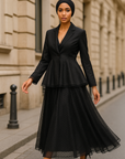 Layered Grace Peplum Jacket