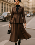 Layered Grace Flare Skirt