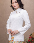 White/Orange