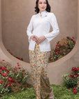 White/Orange