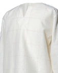 Plaid Linen Top