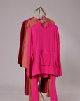 Cozy Beauty Pleats Hoodie Set