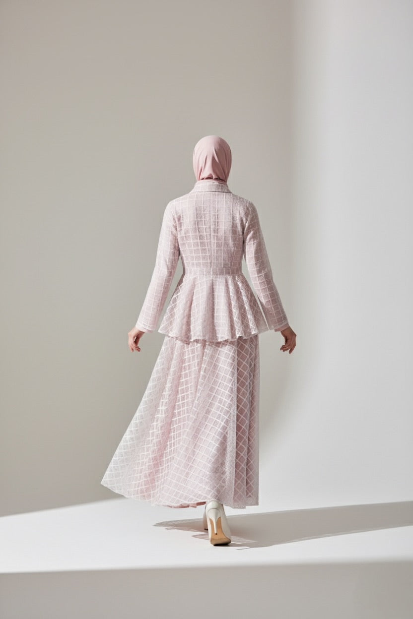 Layered Grace Peplum Jacket