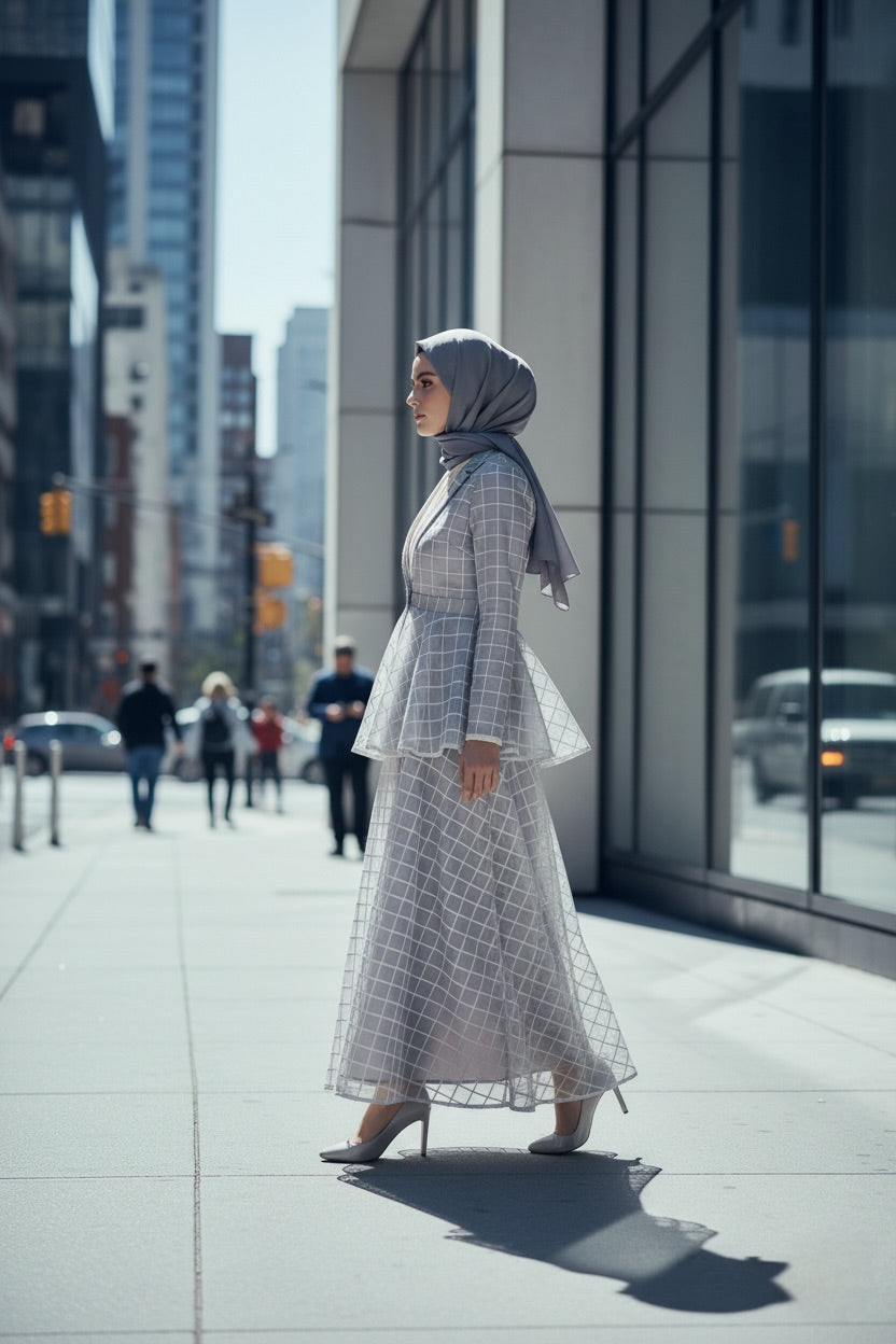 Layered Grace Peplum Jacket