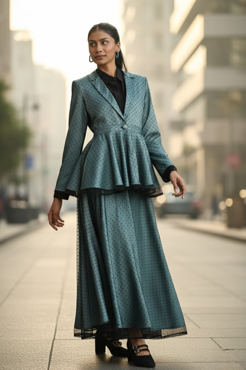 Layered Grace Flare Skirt