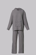 Cozy Beauty Pleats Hoodie Set