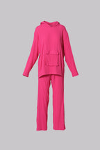 Cozy Beauty Pleats Hoodie Set