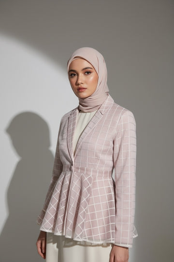 Layered Grace Peplum Jacket