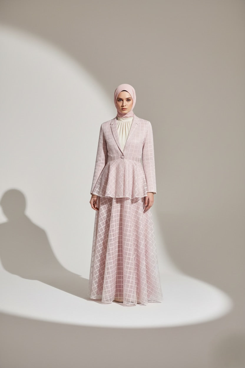 Layered Grace Peplum Jacket