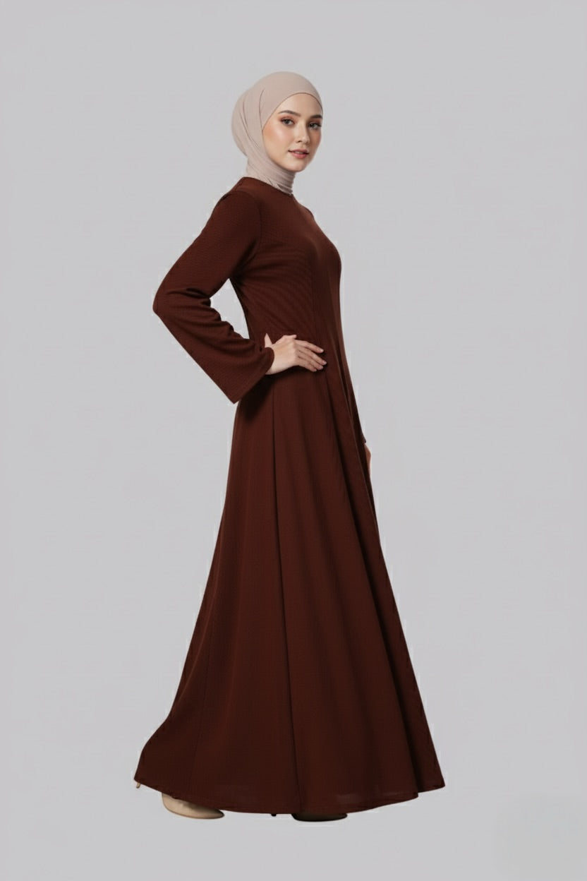 Elara Inner Dress with Princess Seam Detailing