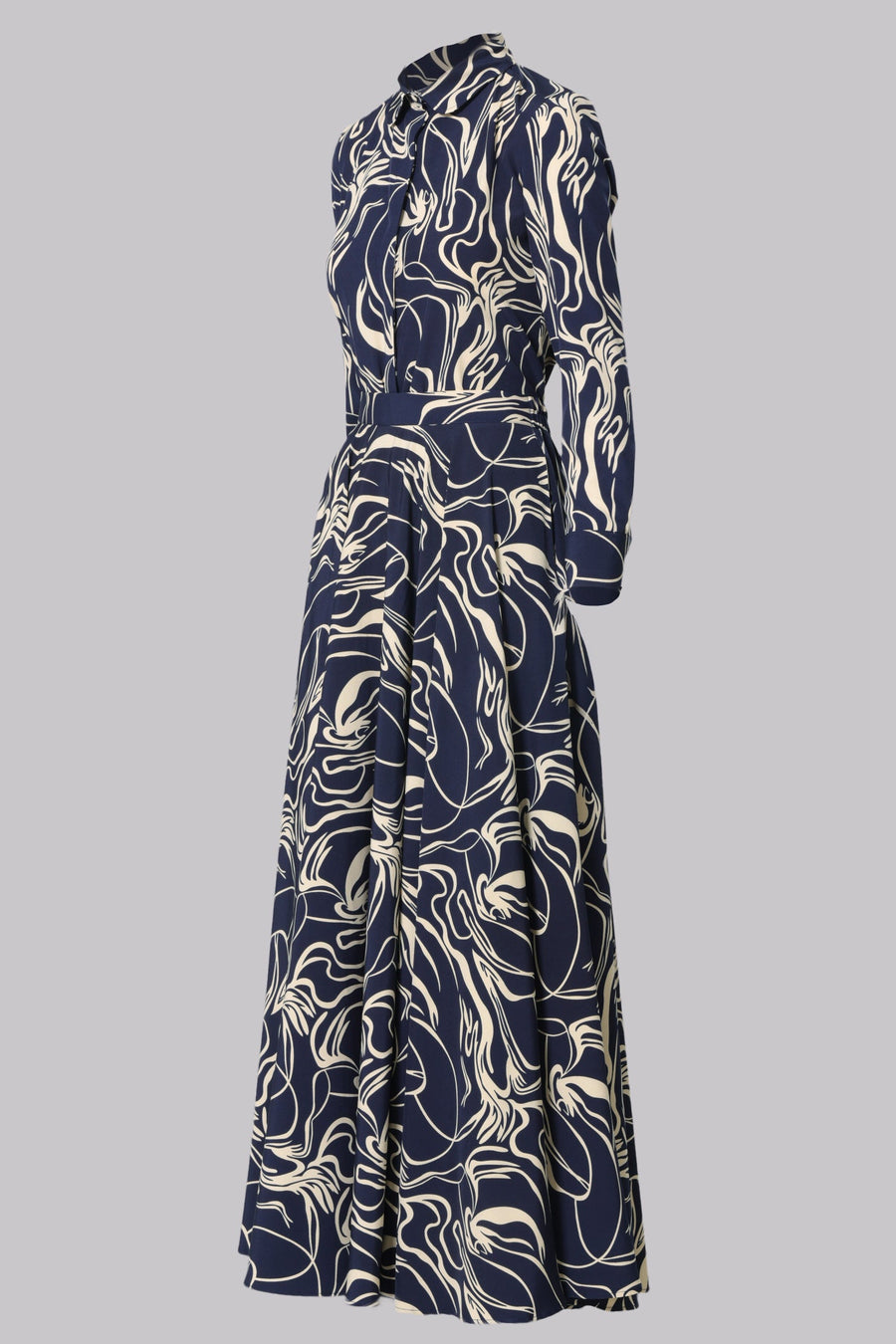 Lisa Modern Line Abstract Flare Skirt