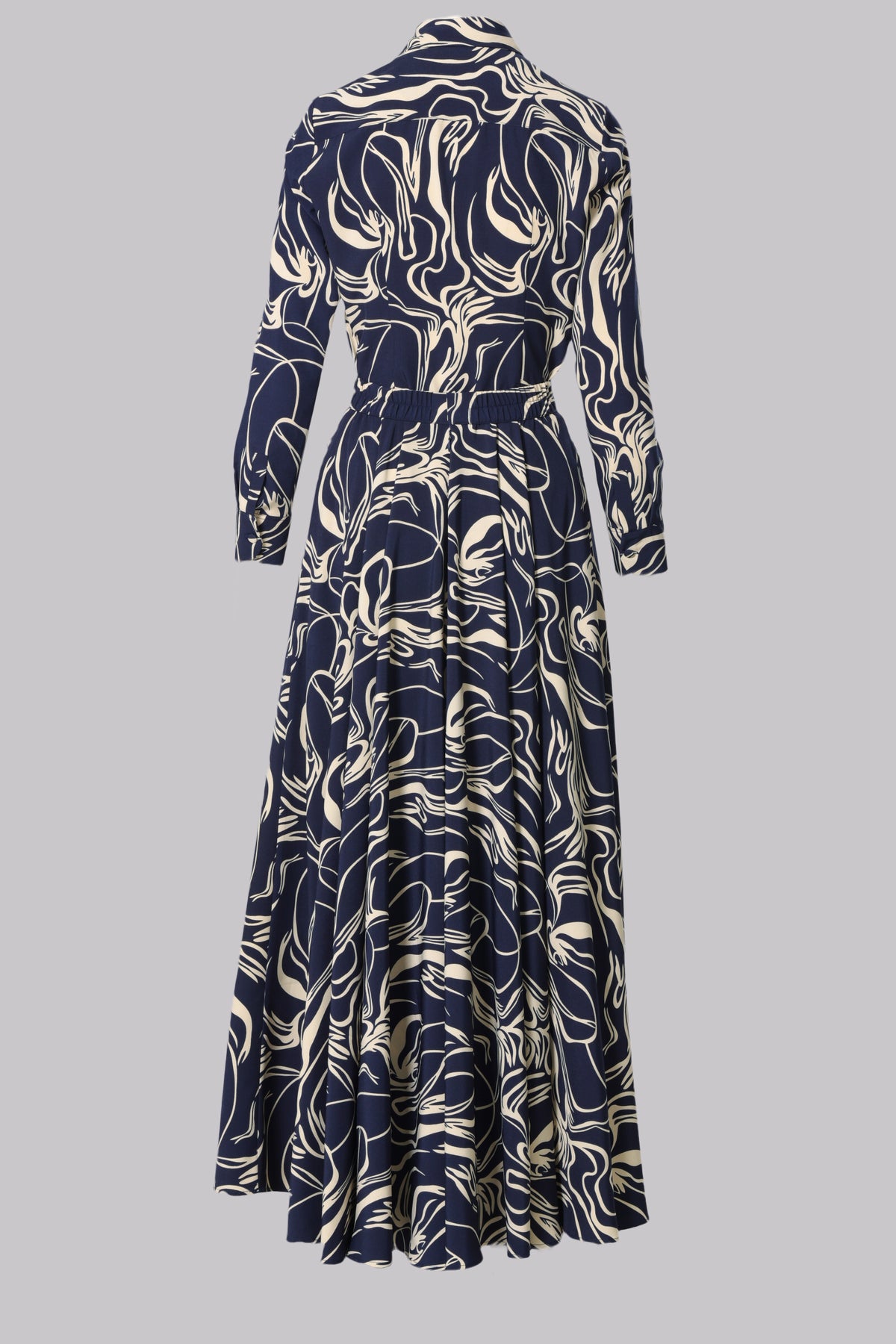 Lisa Modern Line Abstract Flare Skirt