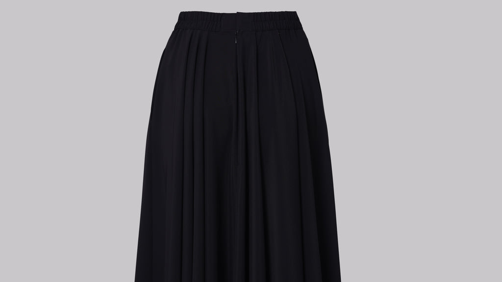 The Petals Bias Cut Flare Skirt