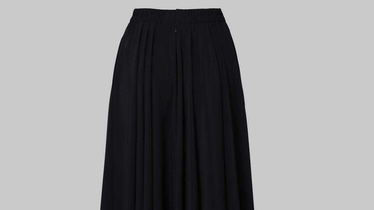 The Petals Bias Cut Flare Skirt