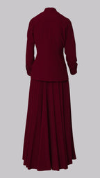 The Petals Bias Cut Flare Skirt