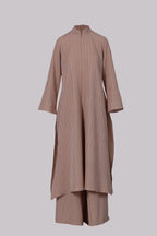 Shazea Kurung dalam Powder Pink Violet