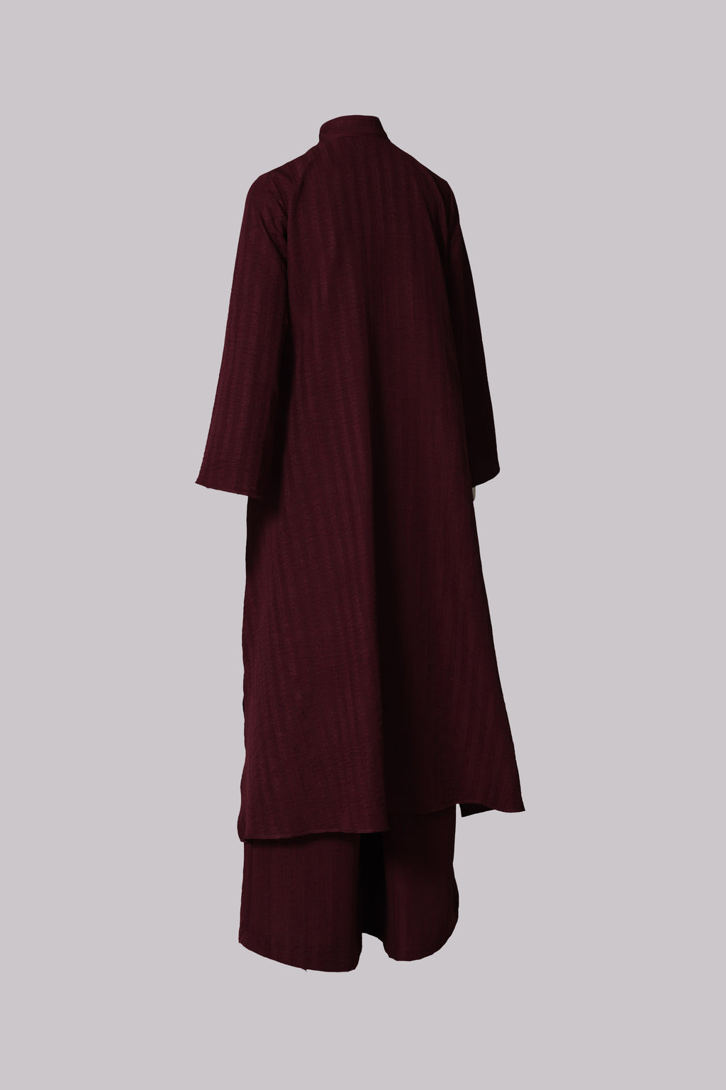 Shazea Kurung dalam Powder Pink Violet