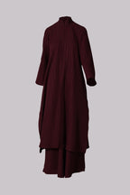 Shazea Kurung dalam Powder Pink Violet