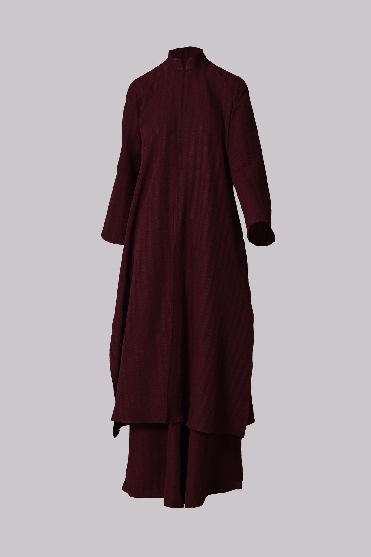 Shazea Kurung dalam Powder Pink Violet