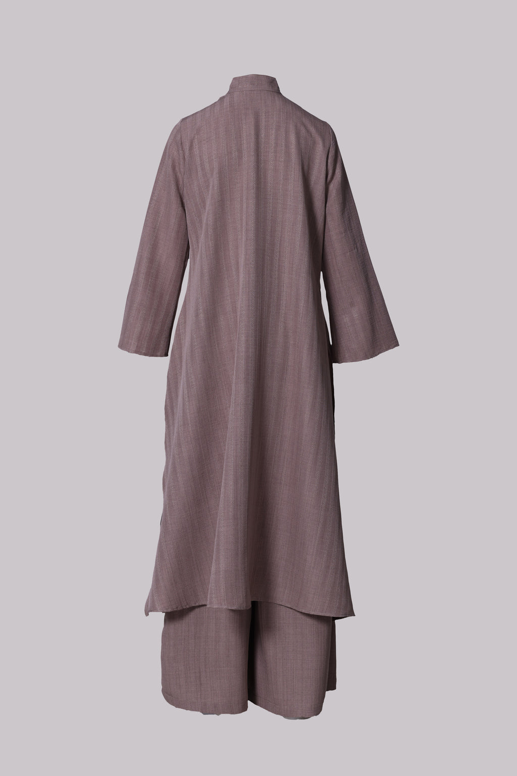 Shazea Kurung dalam Powder Pink Violet