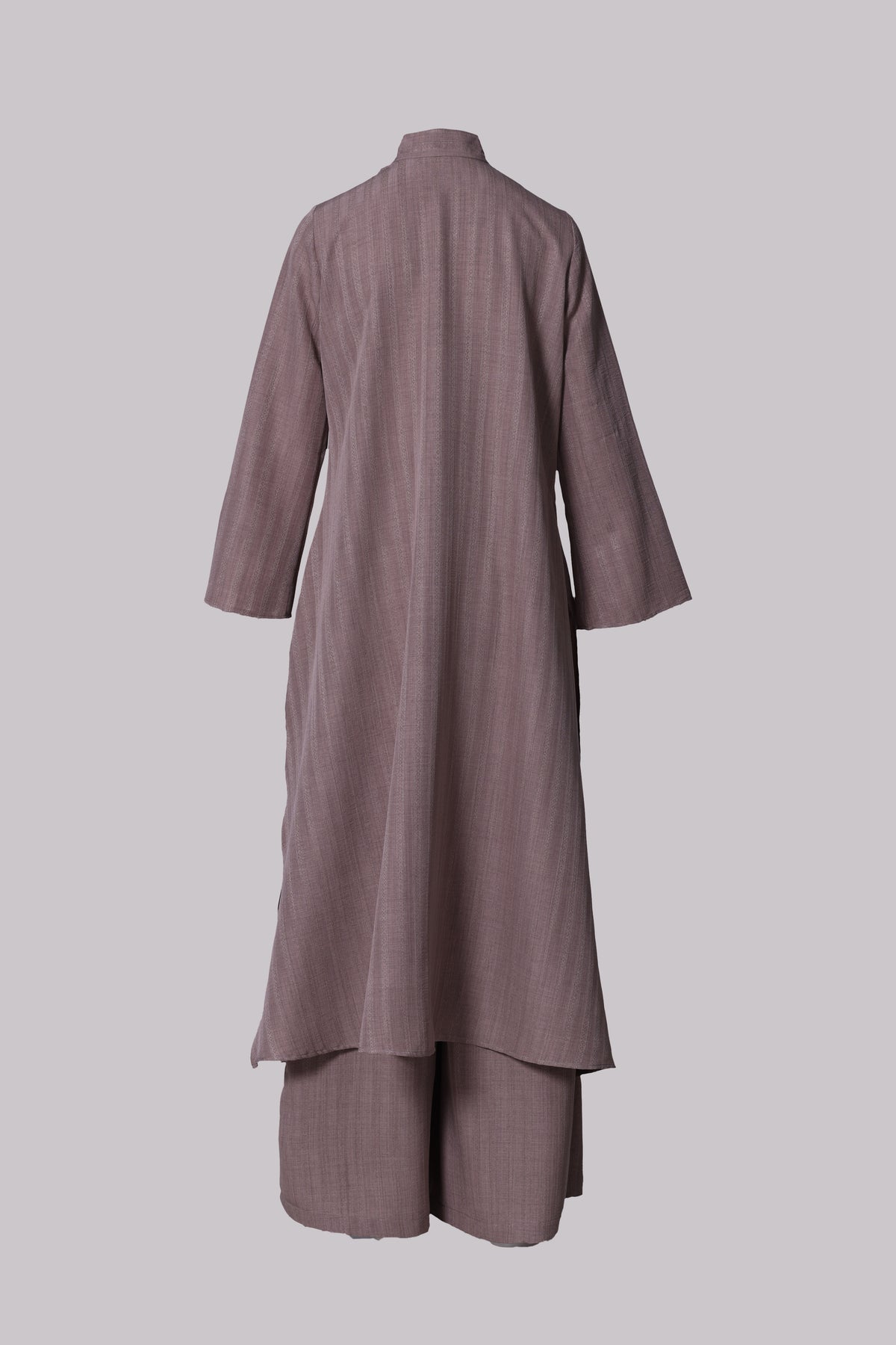 Shazea Kurung dalam Powder Pink Violet