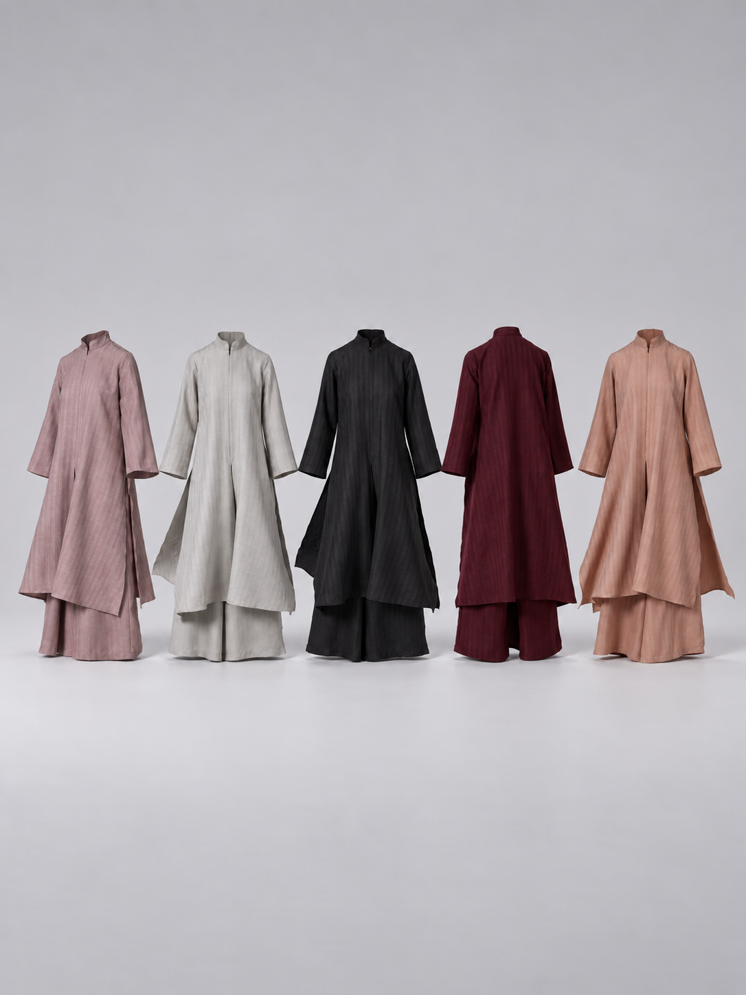 Shazea Kurung dalam Powder Pink Violet
