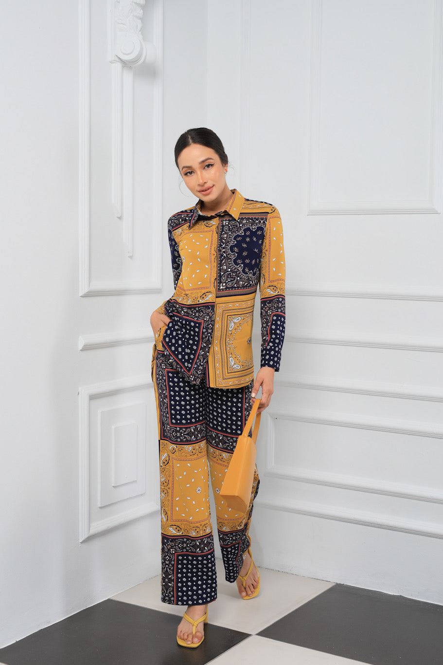 Locka Paisley Heritage Pants