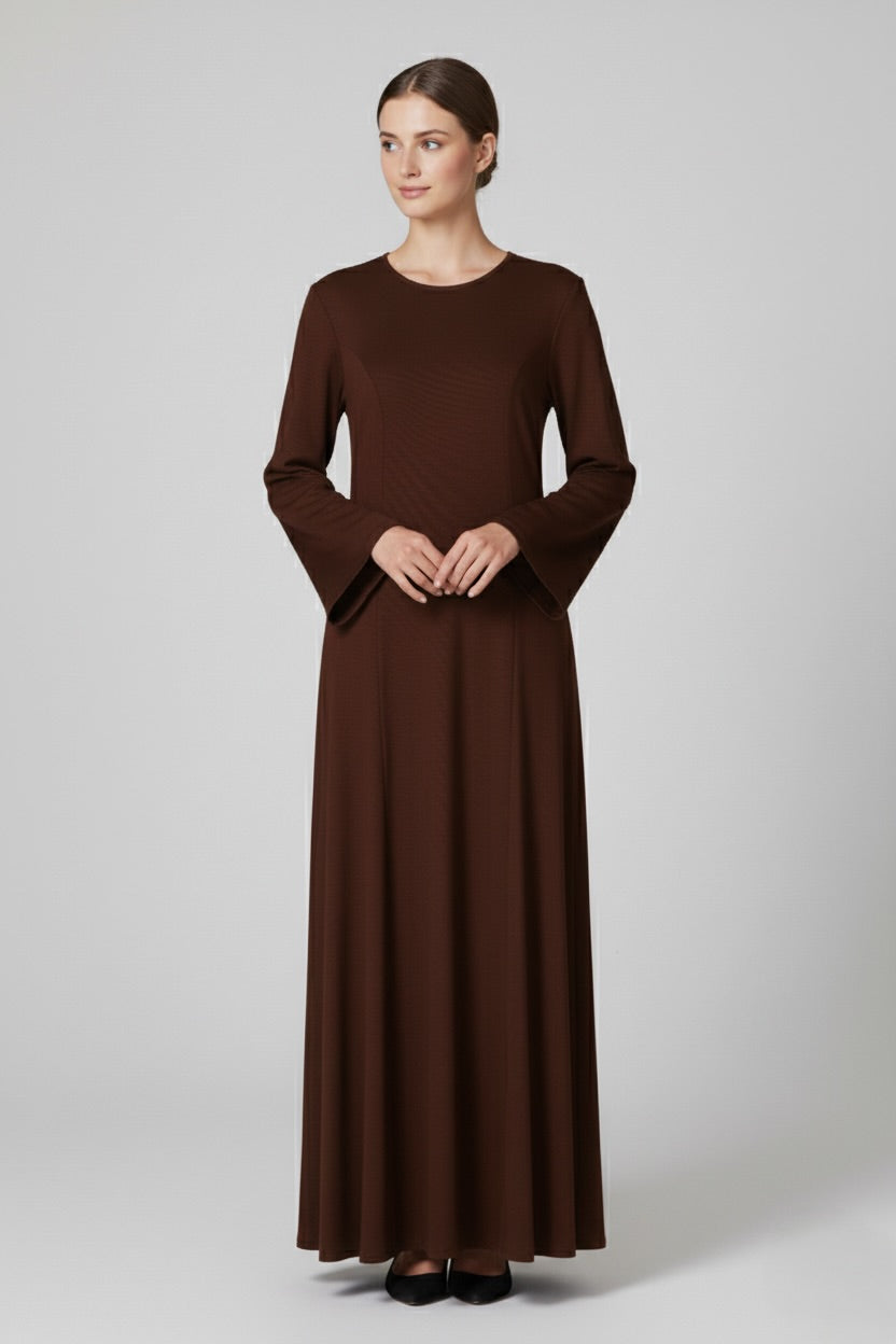 Elara Inner Dress with Princess Seam Detailing