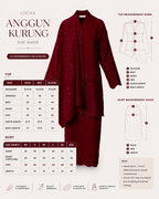 Shazea Kurung dalam Powder Pink Violet