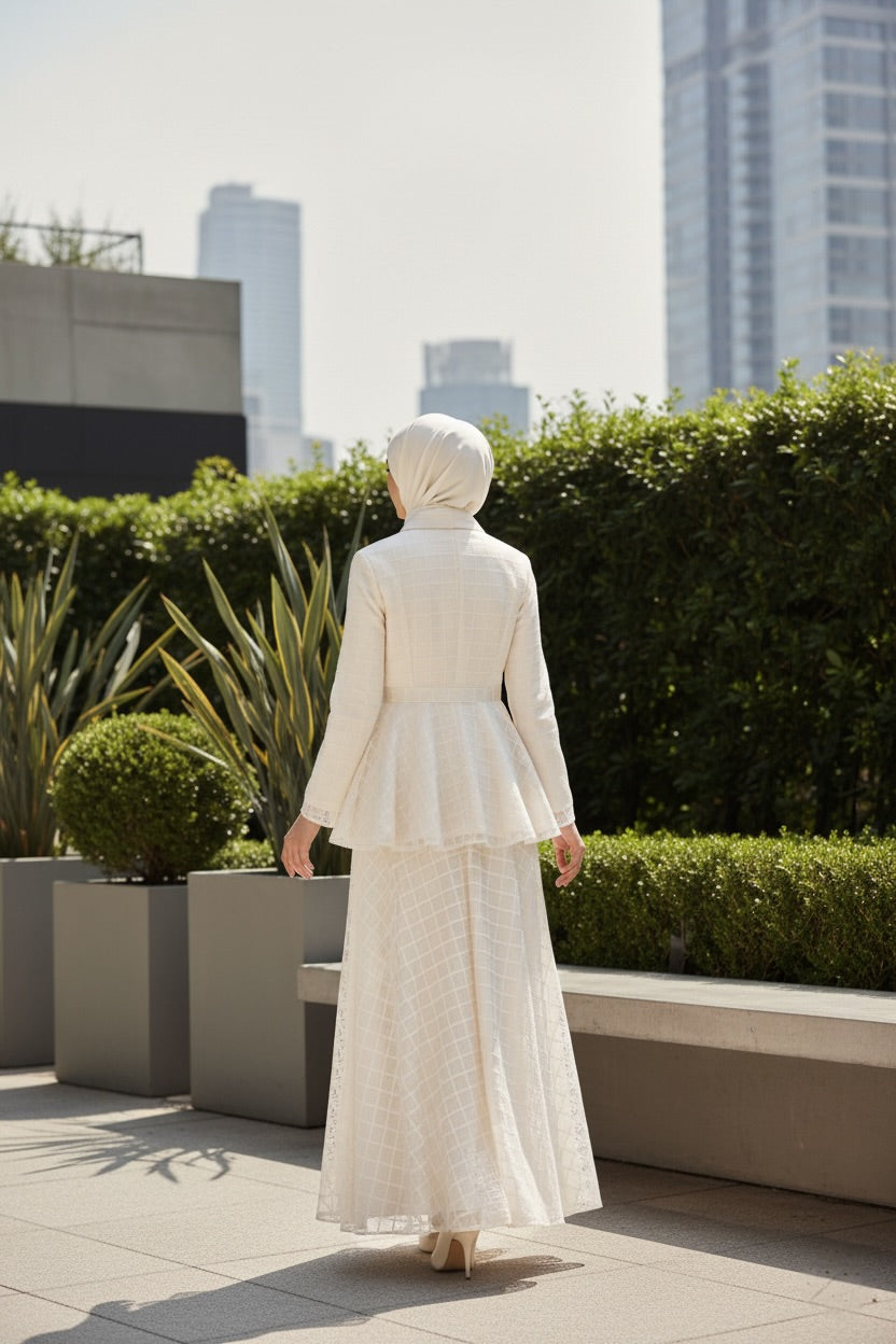 Layered Grace Peplum Jacket