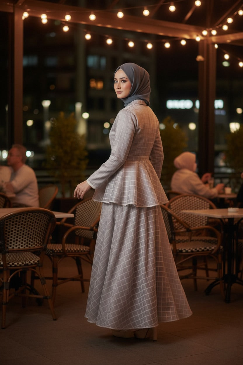 Layered Grace Peplum Jacket