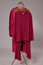 Cozy Beauty Pleats Hoodie Set