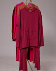 Cozy Beauty Pleats Hoodie Set