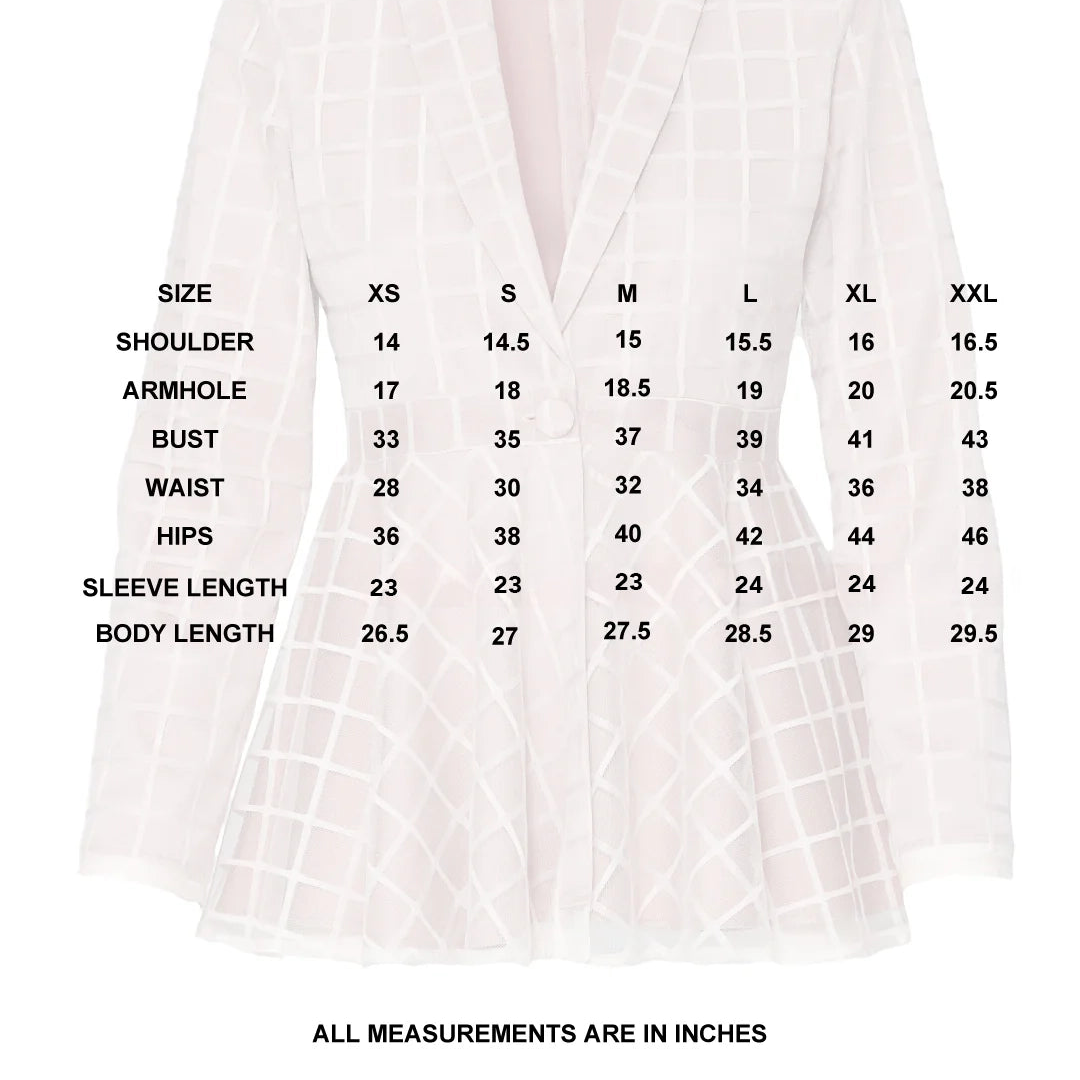 Layered Grace Peplum Jacket