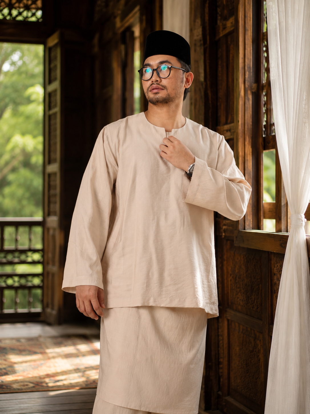 Arjuna Soft Linen Blend Set