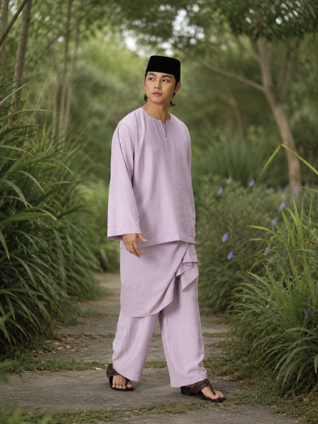 Arjuna Soft Linen Blend Set